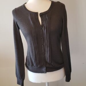 𝅺talbots Button Up Sweater petite